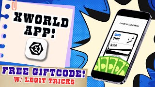 XWORLD APP MAY LEGIT TRICKS AKO DITO PLUS FREE GIFTCODE  TAGALOG TUTORIAL REVIEW [upl. by Mik]