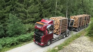 Scania R660 6X4 XT Loading amp Gets Unloaded [upl. by Olaznog374]