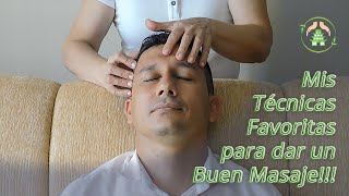 Masaje Relajante de CABEZA FACIAL CUERO CABELLUDO y Reduce Arrugas del ROSTRO 💆✅😴 [upl. by Pfeffer]