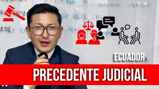 EL PRECEDENTE JUDICIAL [upl. by Dowd201]