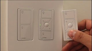 Installing Lurton Caseta and PICO switch in my home Threeway switch made easy  Skill Stacking [upl. by Aphra]