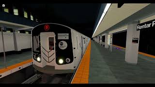 Roblox ►PTA Subway 5th Avenue Lines  R179  D Train  To 104 St◄ [upl. by Boutis]