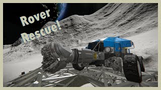 Rover Rescue  The Colonizer spaceengineers [upl. by Nyleimaj]