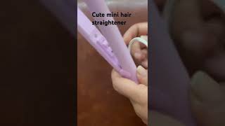 Viral best mini hair straightener youtubeshorts [upl. by Aihk]