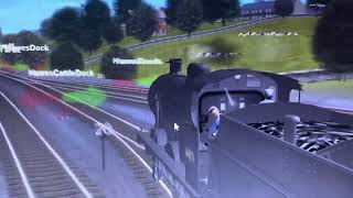 TRS2006 crash in hawes junction [upl. by Liss]