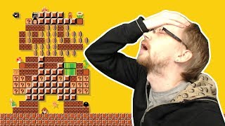 MARIO MAKER PUZZLE 😤 AUTOSCROLL PUZZLE PAR SEANHYPE2 [upl. by Ecnerrat]