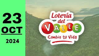 Resultado Lotería del Valle del 23 de octubre de 2024 [upl. by Anujra]