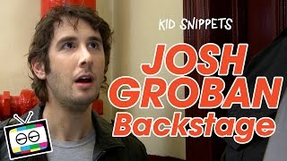 Kid Snippets quotJosh Groban Backstagequot Imagined by Kids [upl. by Tsugua401]