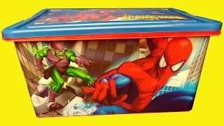 BOX OF TOYS  Whats in the box  Surprise Toys super heroes [upl. by Nesta]