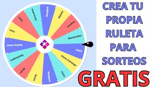 Crea una Ruleta para Sorteos Fácilmente con AppSorteos Tutorial Gratis [upl. by Ideih856]