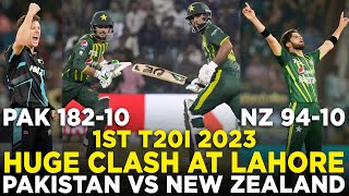 Huge Clash at Lahore  Raining Boundaries amp Fall of Wickets  Pakistan vs New Zealand  T20I  M2B2A [upl. by Nilsoj914]