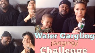 WATER GARGLING SINGING CHALLENGE  SENSATIONALFINDS [upl. by Erdne]