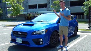 Review 2015 Subaru WRX STI [upl. by Hebbe]