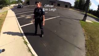 Open Carry  New Officer Doesnt Get It  New Holstein WI [upl. by Nediarb]