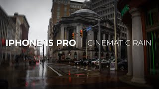 iPhone 15 Pro Cinematic  Prores LOG [upl. by Nylarac]