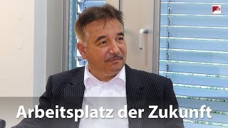 Der Arbeitsplatz der Zukunft hat TopPriorität bei Unternehmen [upl. by Dlaner]