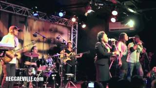 Etana amp Dub Akom  Intro Jah Chariot in Paris France  New Morning 11182011 [upl. by Amyaj]