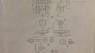 Mechanical Engineering Drawing Assembly Drawing Part 2️⃣ [upl. by Zildjian415]