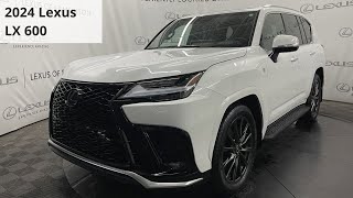 NEW 2024 Lexus LX 600  AWD  FSport Series 1 [upl. by Ardnaeed448]