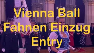 Part 4  Wiener Walzer  Fahnen Einzug  Rotkreuzball Vienna 🇦🇹 [upl. by Ahsinauj]