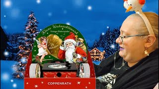 Coppenrath Red Mini Gramophone Advent Calendar Unboxing  Compiled From Our Vlogmas 2023 [upl. by Drofxer617]