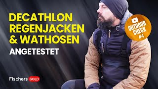 Outdoor Check 4  Decathlon Regenjacke  Regenponcho  Wathose im Test [upl. by Even471]