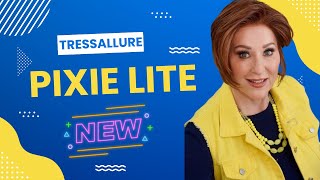 TressAllure  PIXIE LITE wig review  NEW fibers how are they DIFFERENT  MUST see before you buy [upl. by Ambrose797]