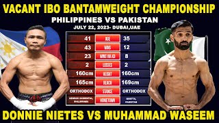 DONNIE NIETES VS MUHAMMAD WASEEM PREV FIGHTS HIGHLIGHTS  DONNIE NIETES STORY THE FILIPINO LEGEND [upl. by Ellersick]