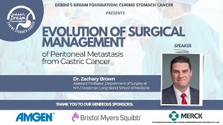 Evolution of Surgical Management of Peritoneal Metastasis from Gastric Cancer Webinar [upl. by Nitsej]