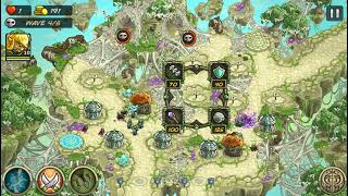 Kingdom Rush Origins  Mactans Retreat Heroic Challenge Complete Walkthrough [upl. by Sukhum]