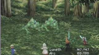 Lets Play Final Fantasy III DS part 9 Fleeing Bahamut [upl. by Nolahp315]