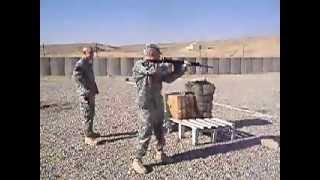 FN FAL being fired on full auto [upl. by Jandel]