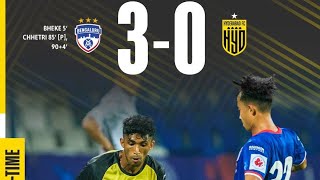 ISL Football Match Review BFC vs HFC bengalurufc hyderabadfc sunilchhetri bengaluru hyderabad [upl. by Gratiana482]