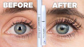 Women Try Eyelash Growth Serum For A Month [upl. by Nicolais888]