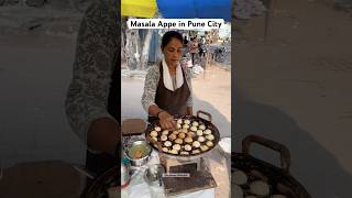 Hardworking lady sells appe on the streets of Pune city [upl. by Sima492]