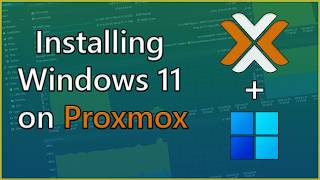 Installing Windows 11  Proxmox Detailed Explaination [upl. by Enyrehtak]