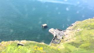 Alderney Airport full approach and landing Aurigny Air Channel IslandsTrislander [upl. by Gyimah698]