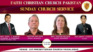 Live Sunday Service First Presbyterian Church Fsd 27 Oct 2024  Faith Christian Church  Faith TV [upl. by Sokil]