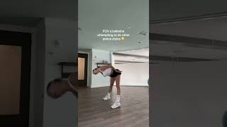 pov you’re trying to do other dance styles 🤸🏻‍♀️ credits to nataliedances dance [upl. by Euqinahc]