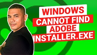 How to fix windows cannot find Adobe Installer with Hindi subtitle [upl. by Roehm]