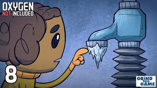 Co2 Issues and Solar Power 8  Frosty Planet Pack DLC  Oxygen Not Included [upl. by Aiyekal157]