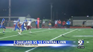 Oakland vs Central Linn [upl. by Anialem]