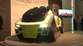 Claas Etrion 400 tractor of the future [upl. by Siurtemed]