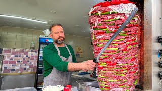 This Is The Most Famous Doner In All Of Istanbul All Tourists Come Here [upl. by Ellemrac]