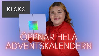 ÖPPNAR KICKS LILLA ADVENTSKALENDER 2023 [upl. by Lletnuahs979]