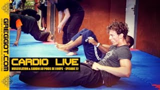 Musculation express sans matériel  Cardio LIVE 22 [upl. by Mctyre756]