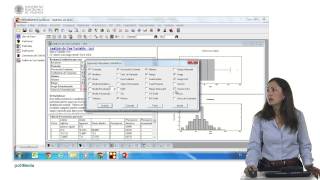 Estadistica descriptiva con Statgraphics   UPV [upl. by Aehsan]