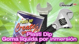 ¿Cómo se utiliza Plasti Dip por inmersión  MiniZ Channel  603 [upl. by Lohcin]