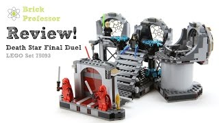 LEGO Star Wars Death Star Final Duel Review 2015 Set 75093 [upl. by Scheer]