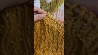 handmadediypurehandknittingwool knitting skills knitting tutorial [upl. by Aubree]